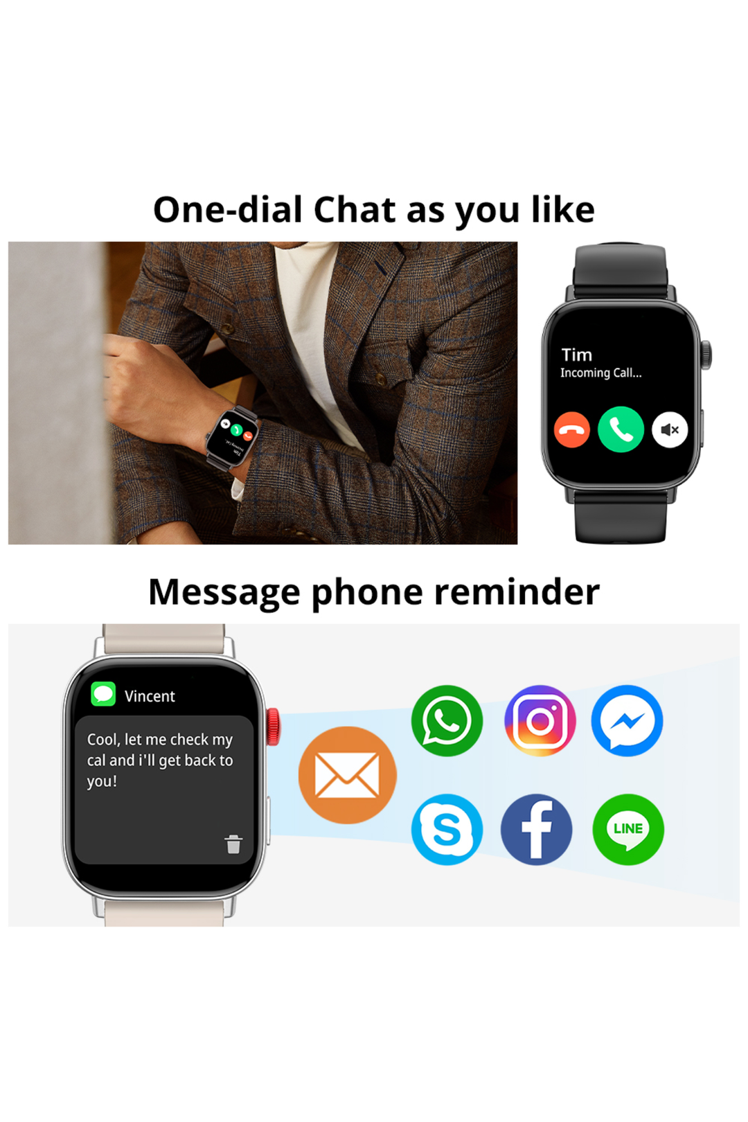 C8 MAX 1.93'' Smart Watch - Gold