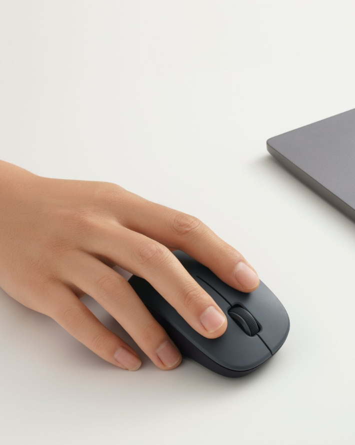 Comfort Edition Wireless Mouse - Black