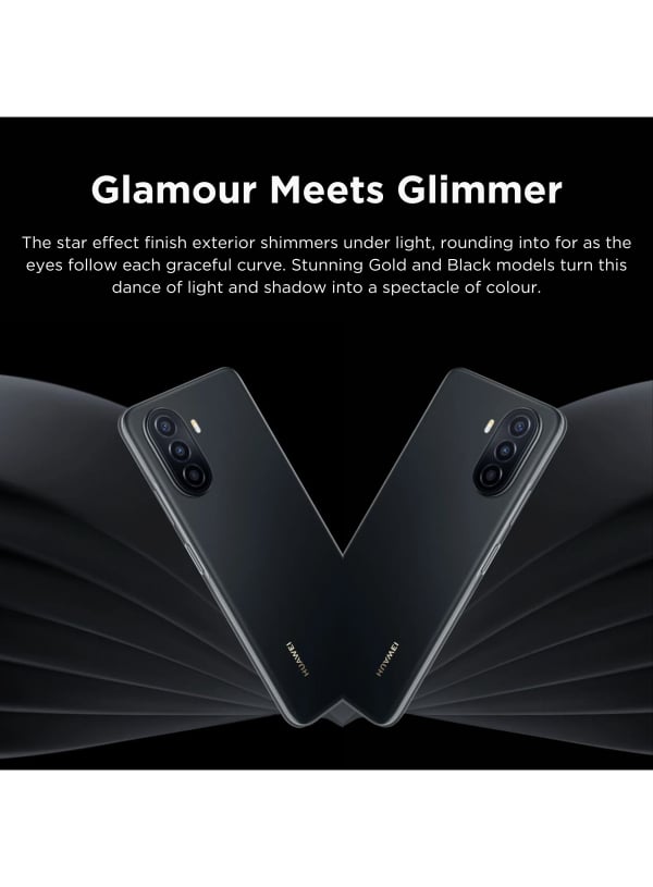 Nova Y71 128GB Dual Sim  Black Cellphone