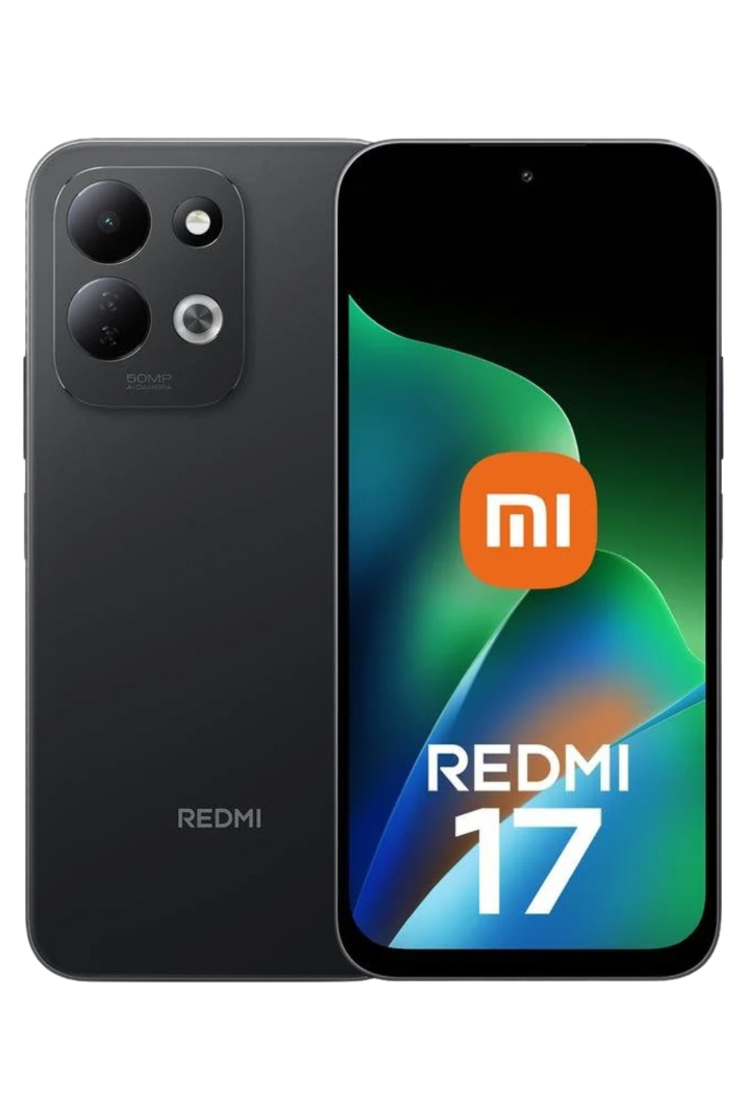 Redmi 17 4GB+128 Dual Sim Cellphone - Black