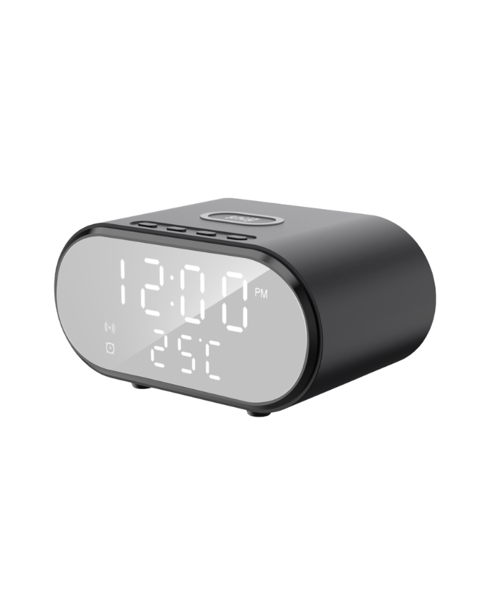 15w Hybrid Wireless Charger Clock Stand