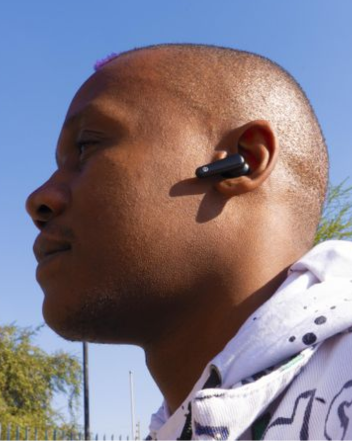 Ambient TWS Earphones with Dual Mic ENC - Black