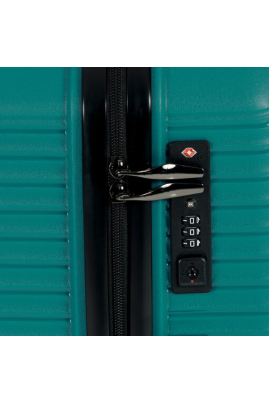 Orbit Trolley Spinner - Cyan Blue