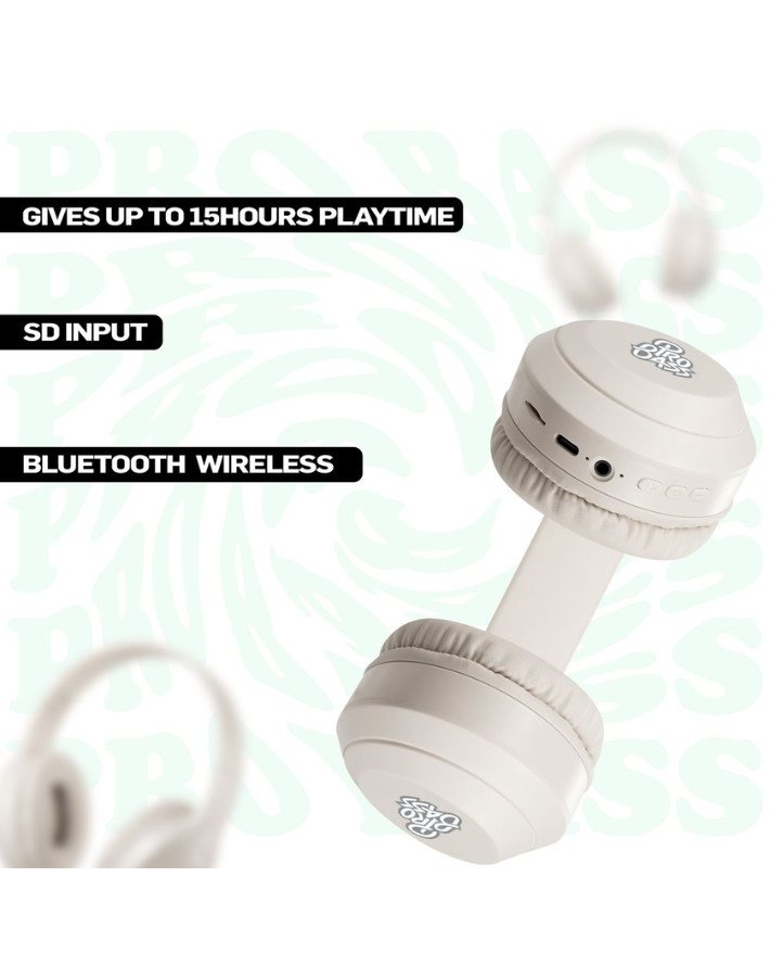 Renegade Series Bluetooth Headphone  - Nude