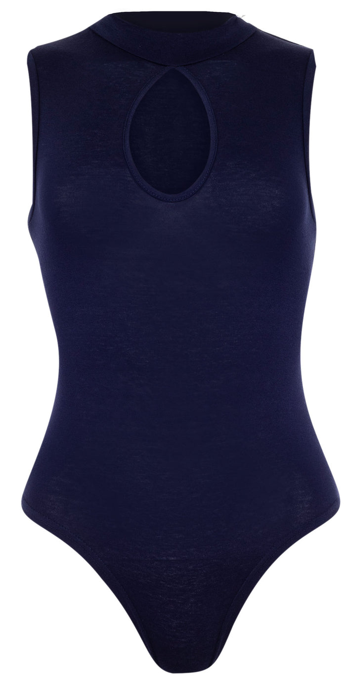 Keyhole Designed Bodysuit