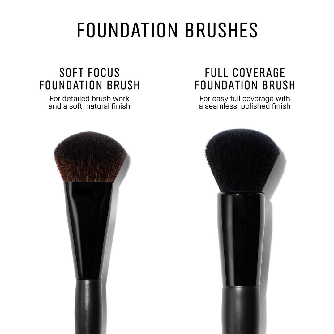Full Coverage Liquid & Powder Foundation Brush