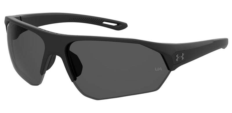 0001/G/S Rimless Rectangle Sunglasses - Black