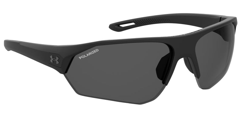 0001/G/S Rimless Rectangle Sunglasses - Black