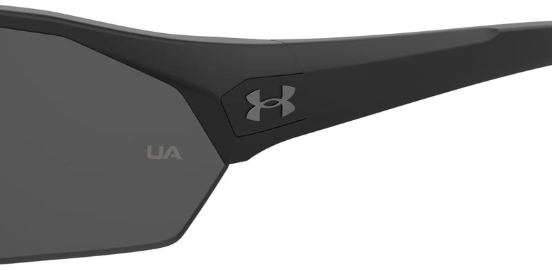 0001/G/S Rimless Rectangle Sunglasses - Black