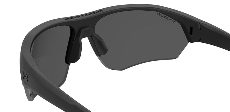 0001/G/S Rimless Rectangle Sunglasses - Black