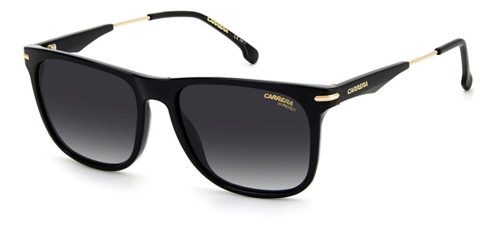 276/S Rimmed Rectangle Sunglasses - Black