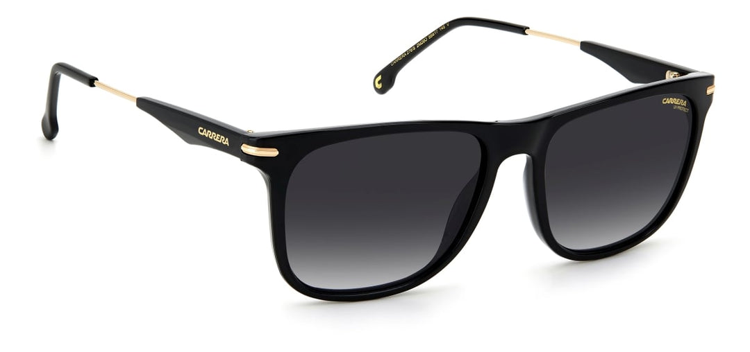 276/S Rimmed Rectangle Sunglasses - Black