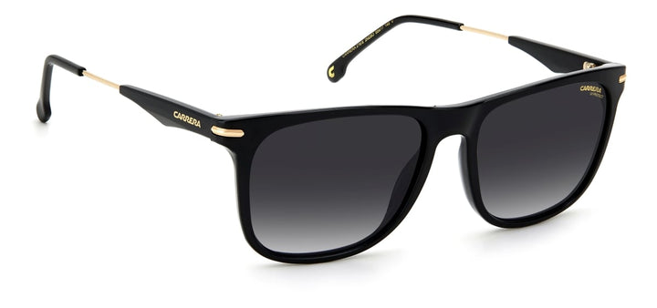 276/S Rimmed Rectangle Sunglasses - Black