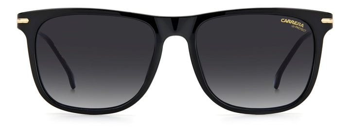 276/S Rimmed Rectangle Sunglasses - Black
