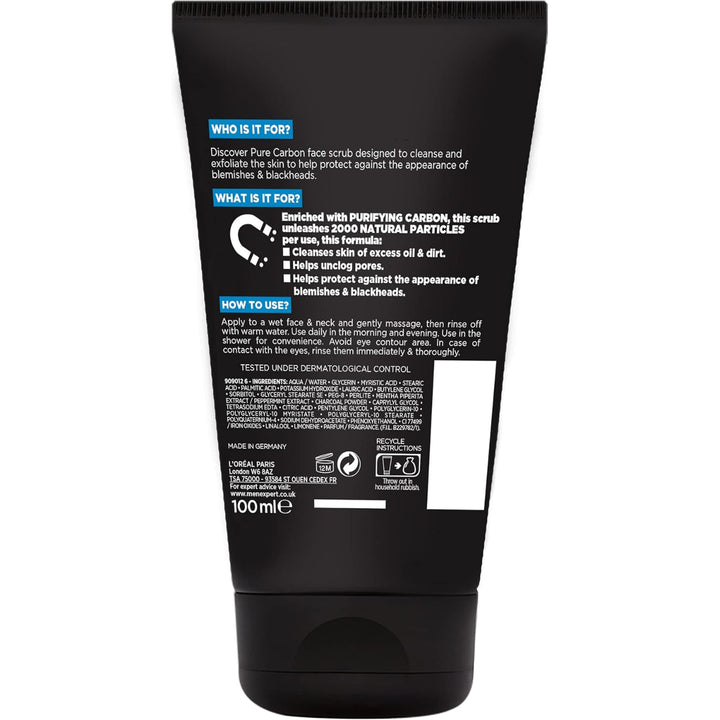 LOreal Men Expert Pure Charcoal Face Scrub