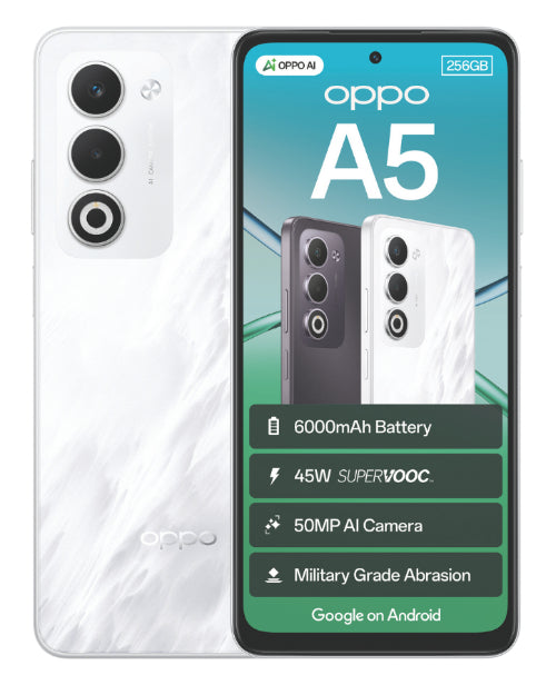 A5 256GB 4G White Cellphone