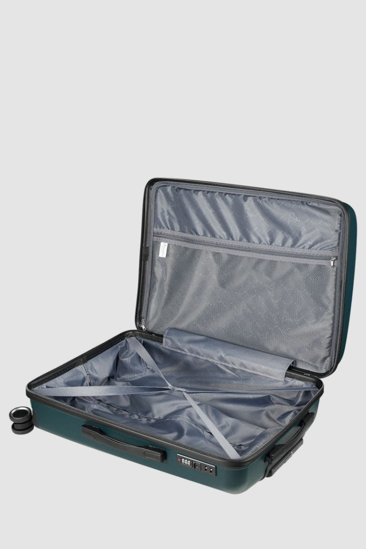 Tourer 4-Wheel Spinner Suitcase - Petrol Green