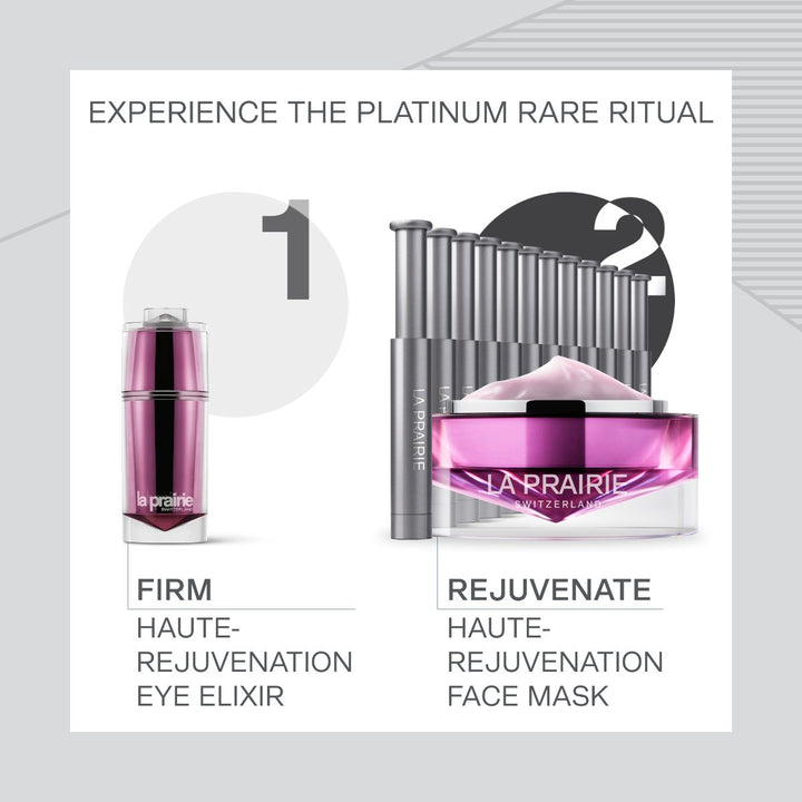 La Prairie Platinum Rare Mask 20ml+12 x 0.7ml