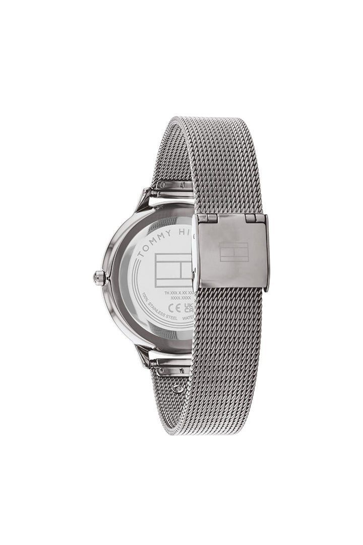 Iris Womens Stainless Steel Quartz Watch - Grey
