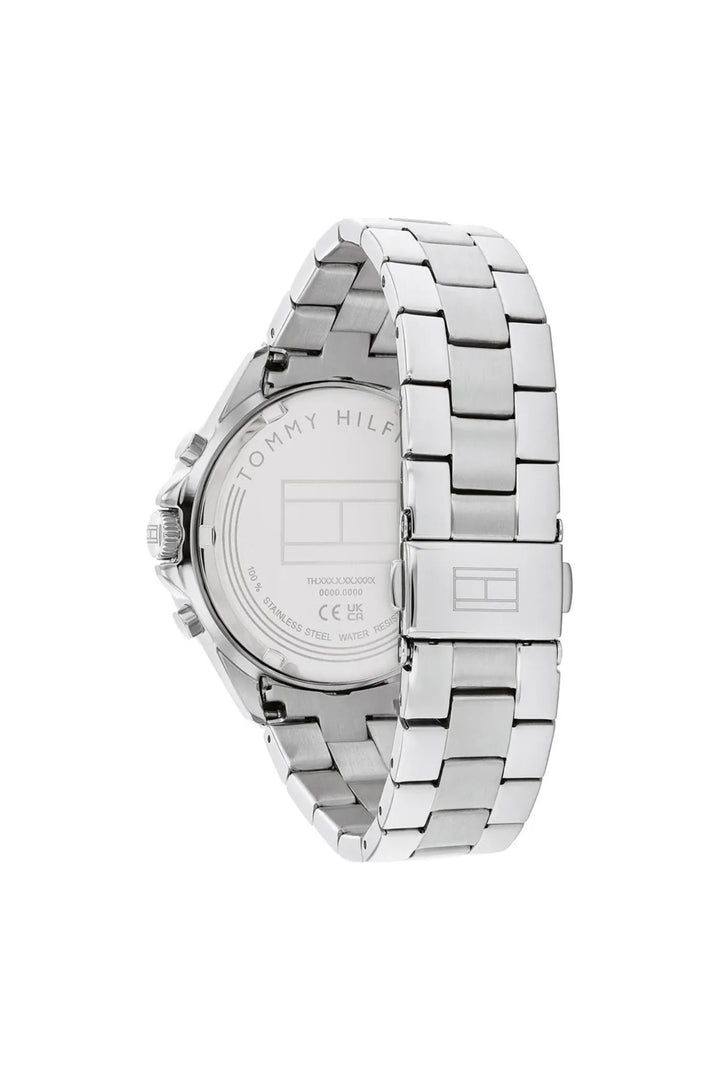 Mellie Blue Dial Watch - Silver