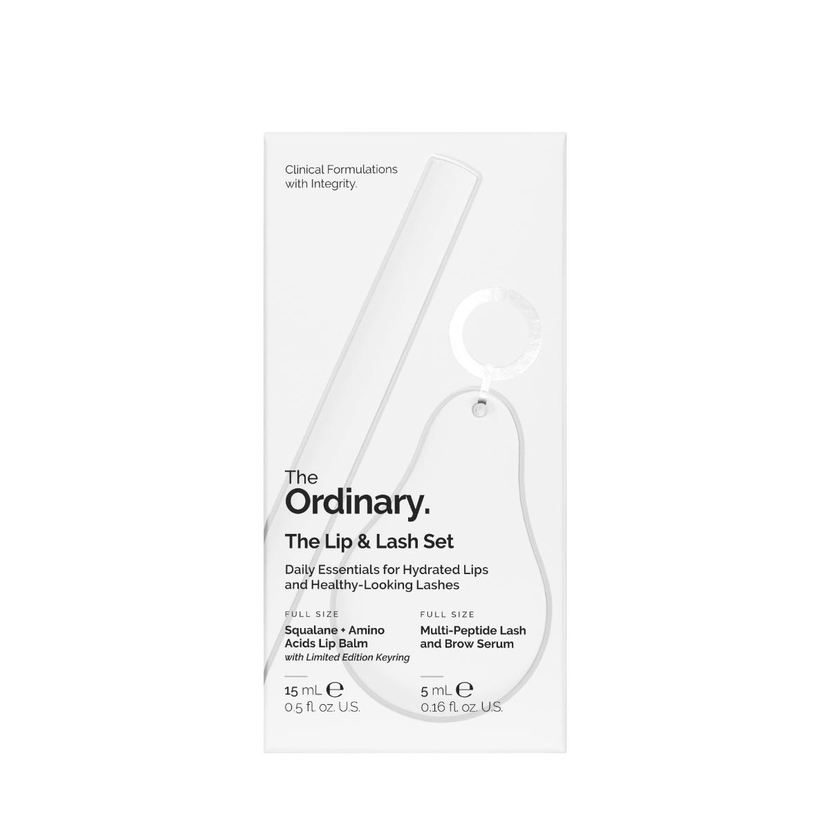 The Lip & Lash Set | The Ordinary – Edgars