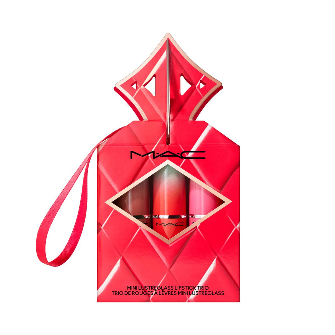 Wildest Gleams Mini Lustreglass Lip Trio - Bright / M·A·C Holiday