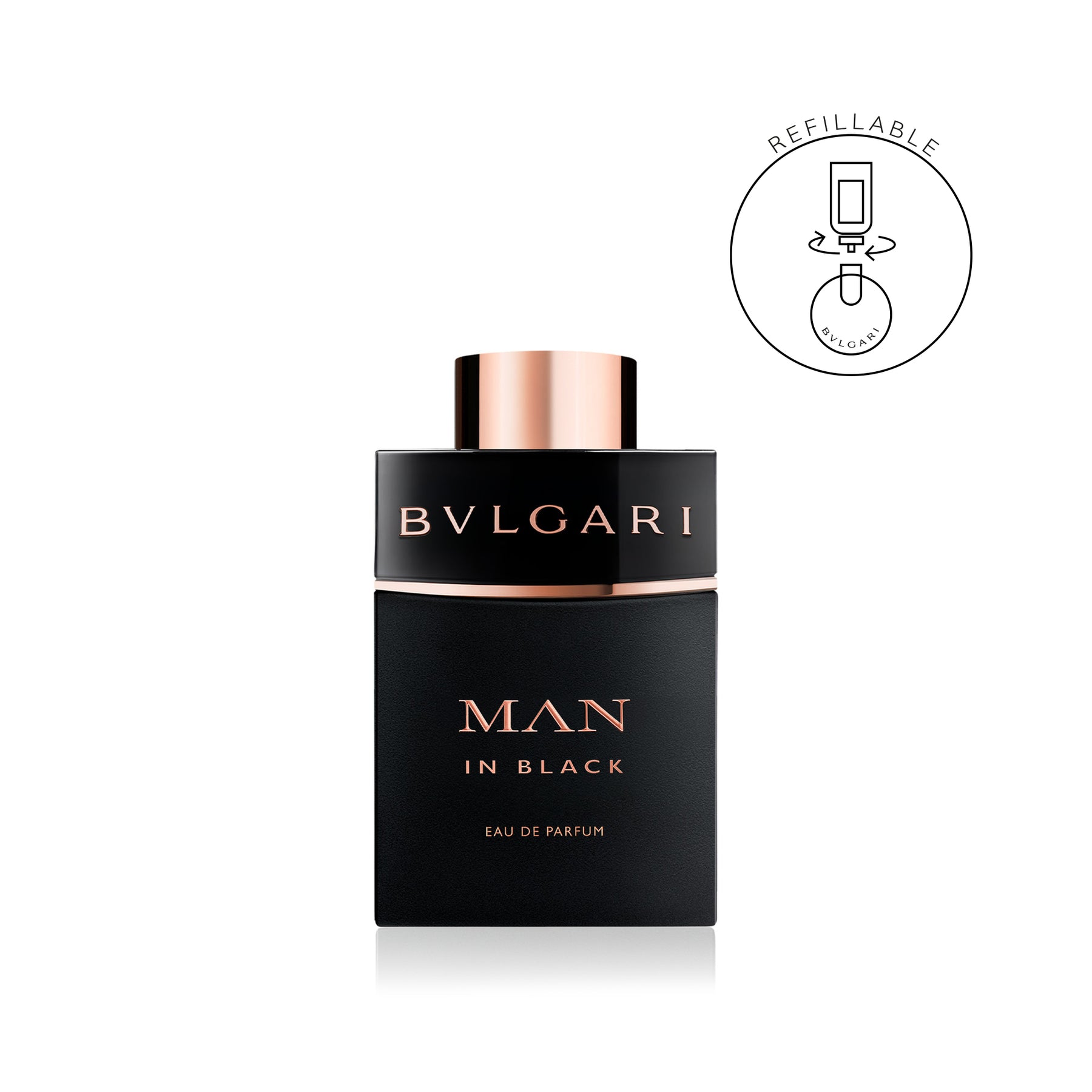 Mens Bvlgari Man In Black Eau de Parfum – Edgars
