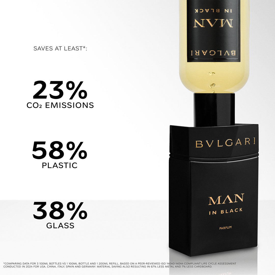 Bvlgari Man In Black Parfum Refill