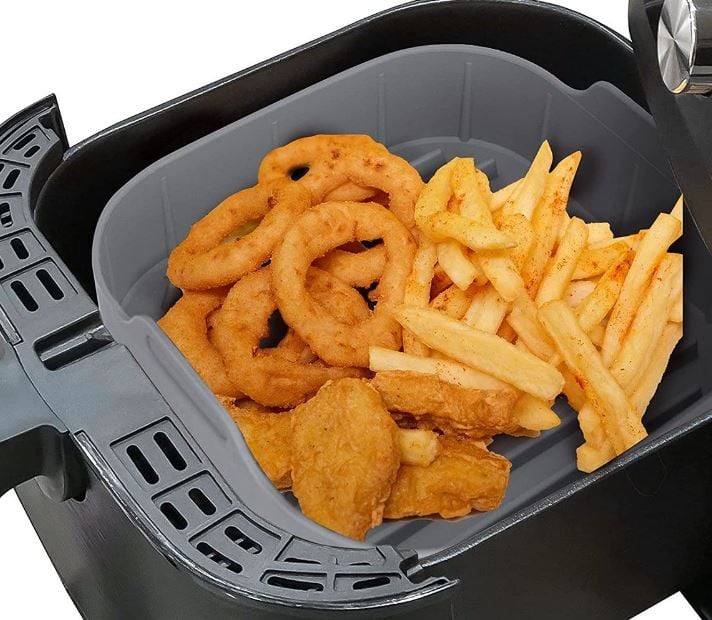 Creative Square Silicone Air Fryer Basket