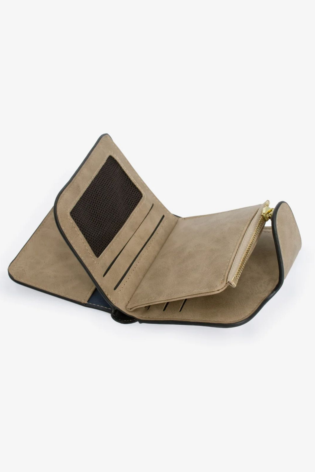 Small Bifold Purse - Tan