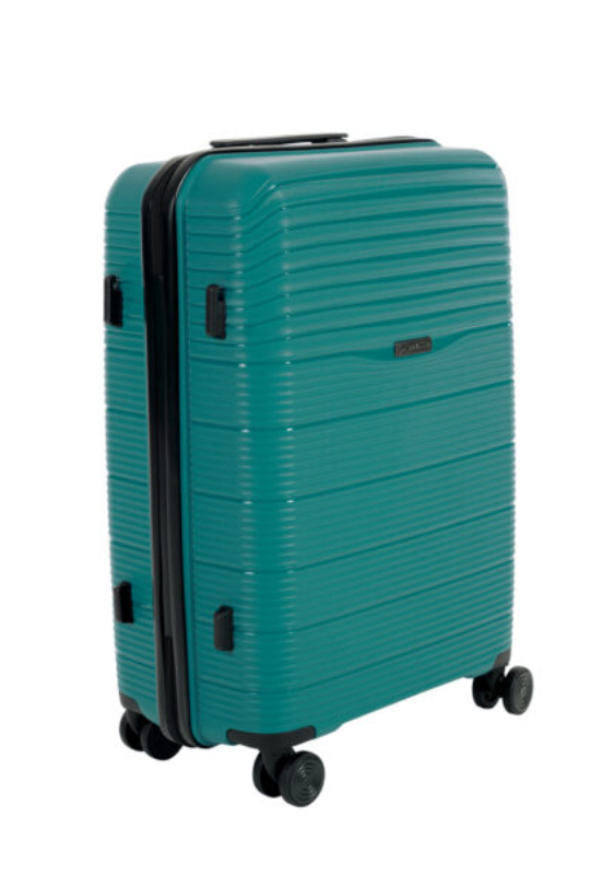 Orbit Trolley Spinner - Cyan Blue