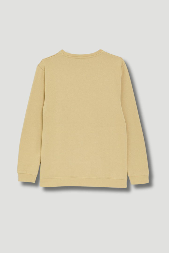 Pre-Boys Long Sleeve Sweater - Camel