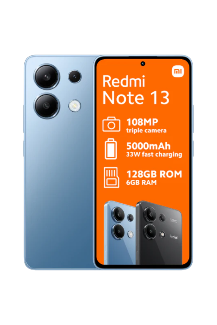 Redmi Note 13 128GB Ice Blue Cellphone