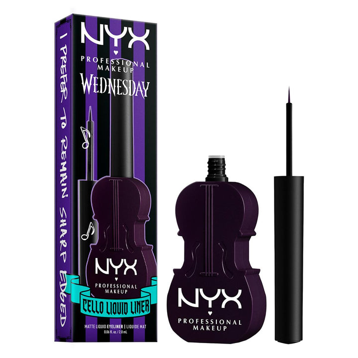 Wednesday Cello Vivid Matte Liquid Eyeliner