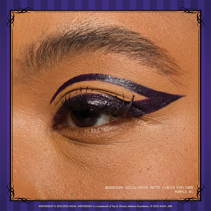 Wednesday Cello Vivid Matte Liquid Eyeliner