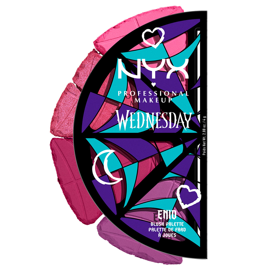 Wednesday Stained Glass Blush Palette