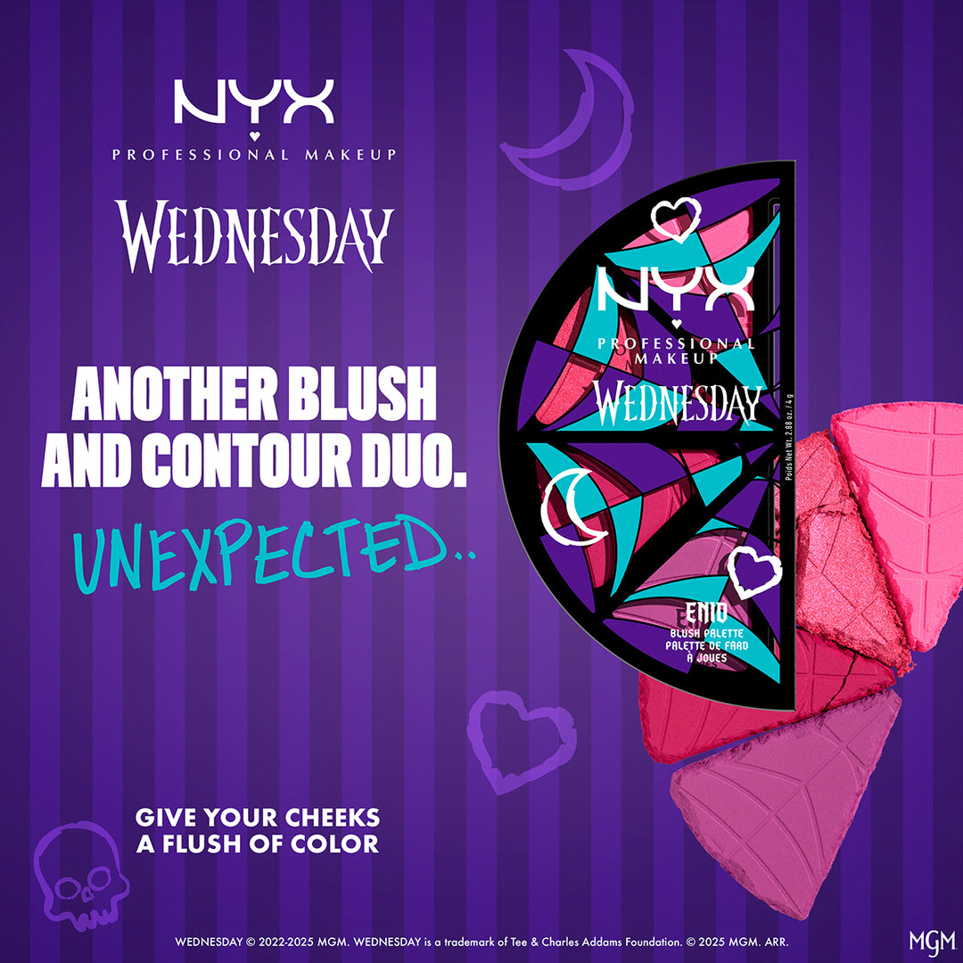 Wednesday Stained Glass Blush Palette