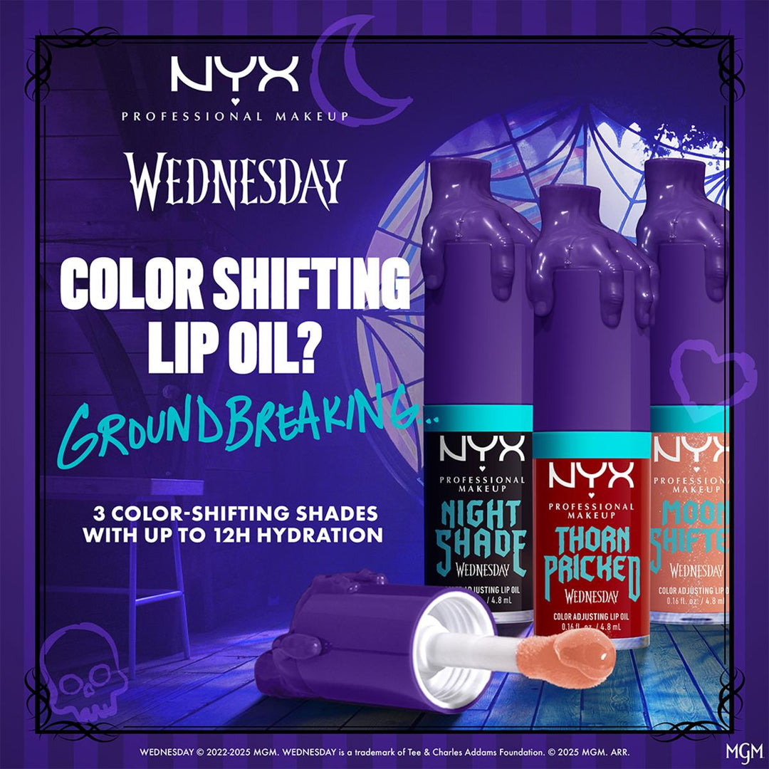 Wednesday Color-Shifting Lip Oil