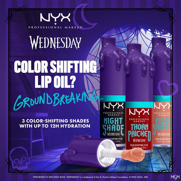 Wednesday Color-Shifting Lip Oil