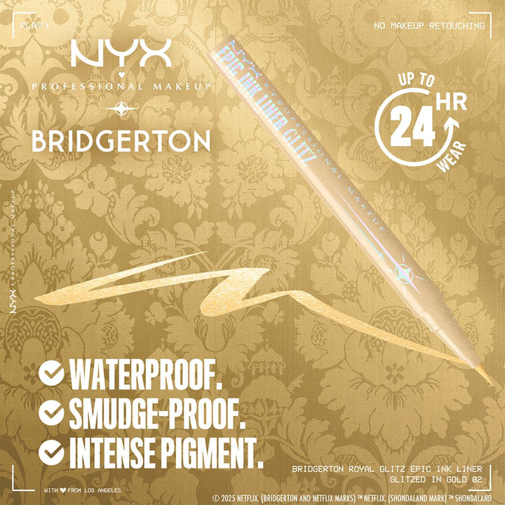 Bridgerton Royal Epic Ink Liner Glitz