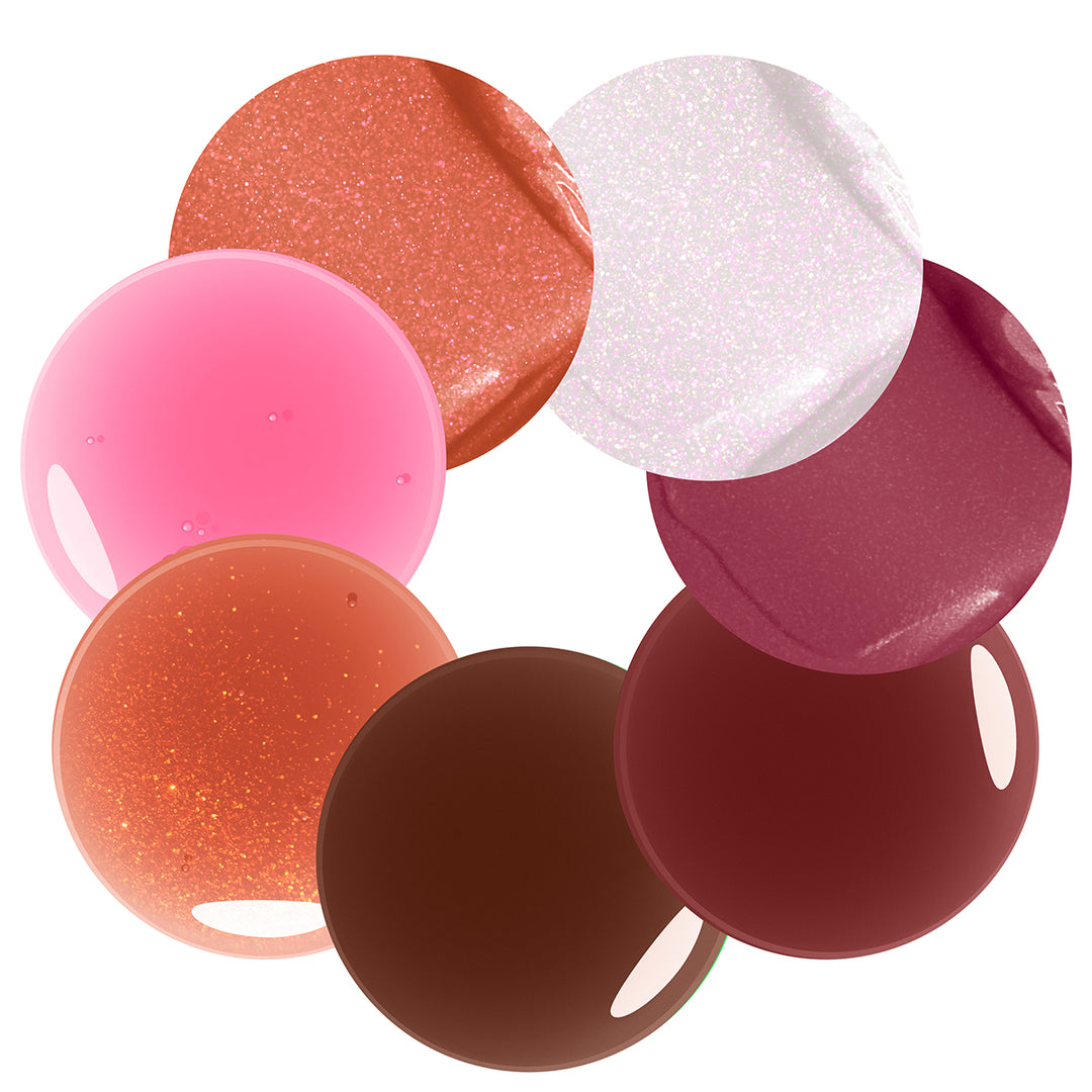 Holiday Fat Gingerbread House Lipgloss Set