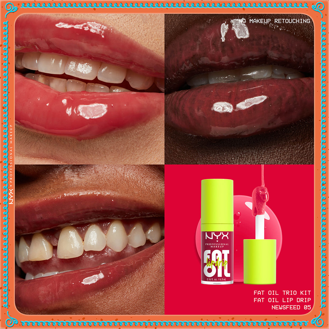 Holiday Fat Oil Trio Set