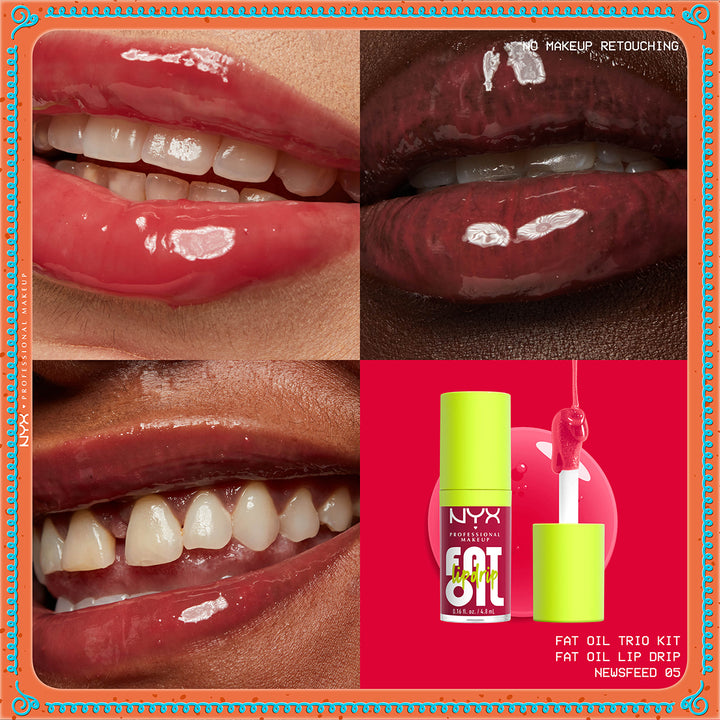 Holiday Fat Oil Trio Set