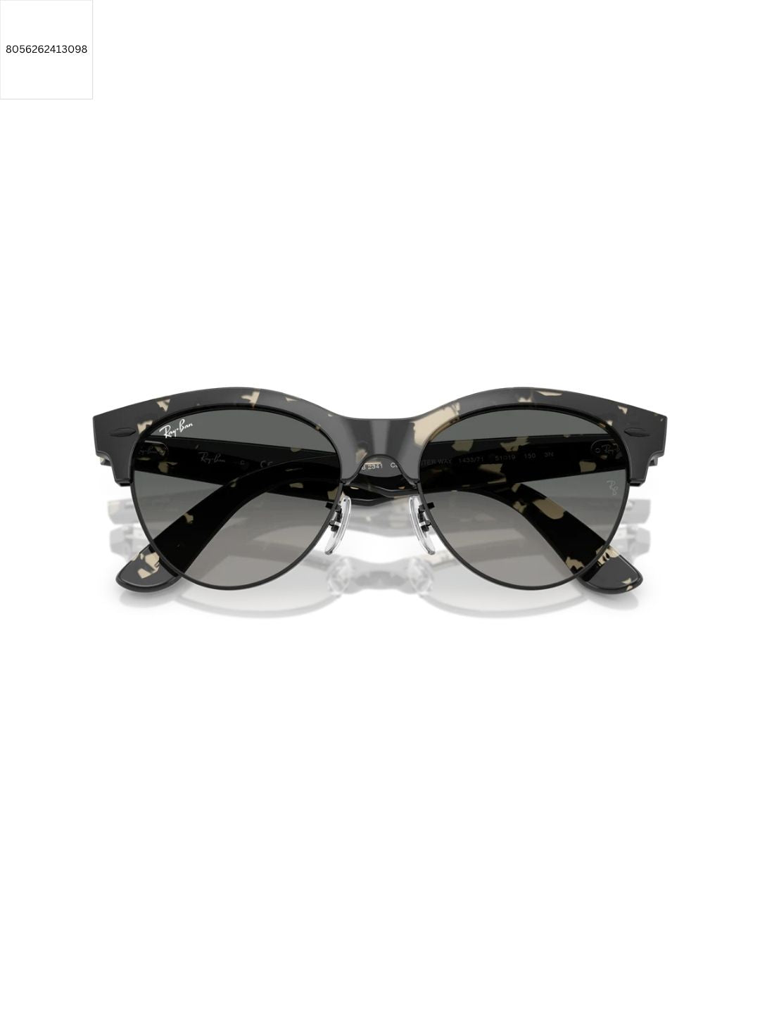 Clubmaster Wayfarer Sunglasses - Grey