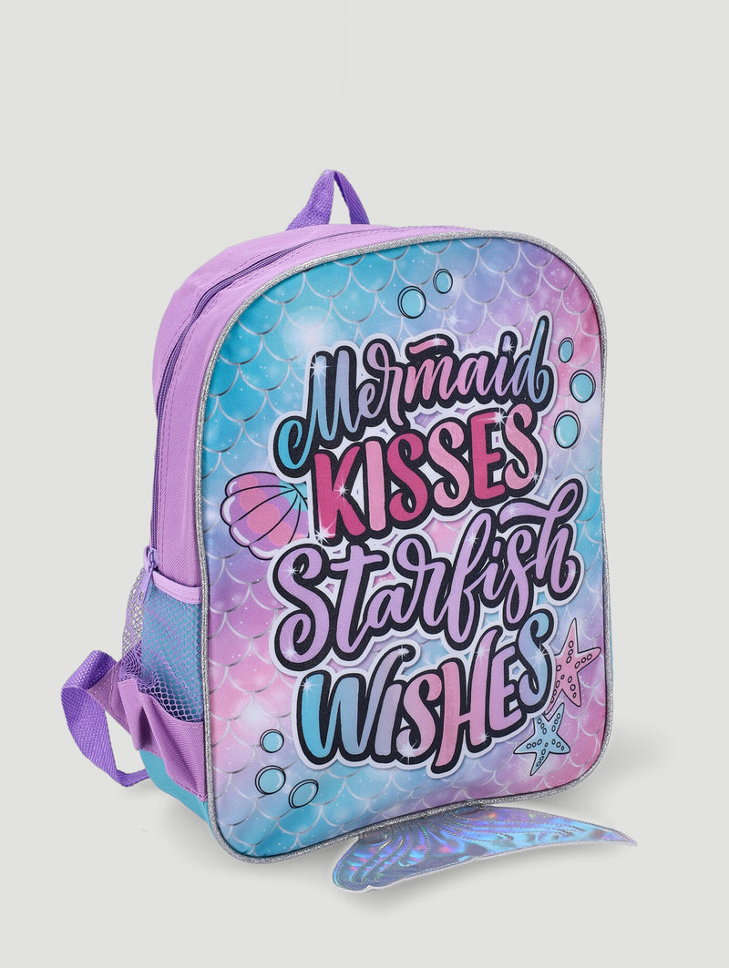 Pre-Girls Mermaid Backpack - Purple