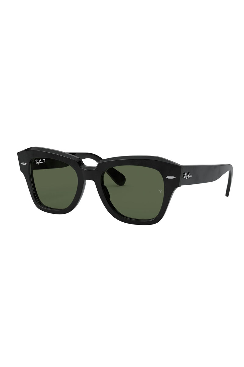 RB2186 State Street Sunglasses - Black
