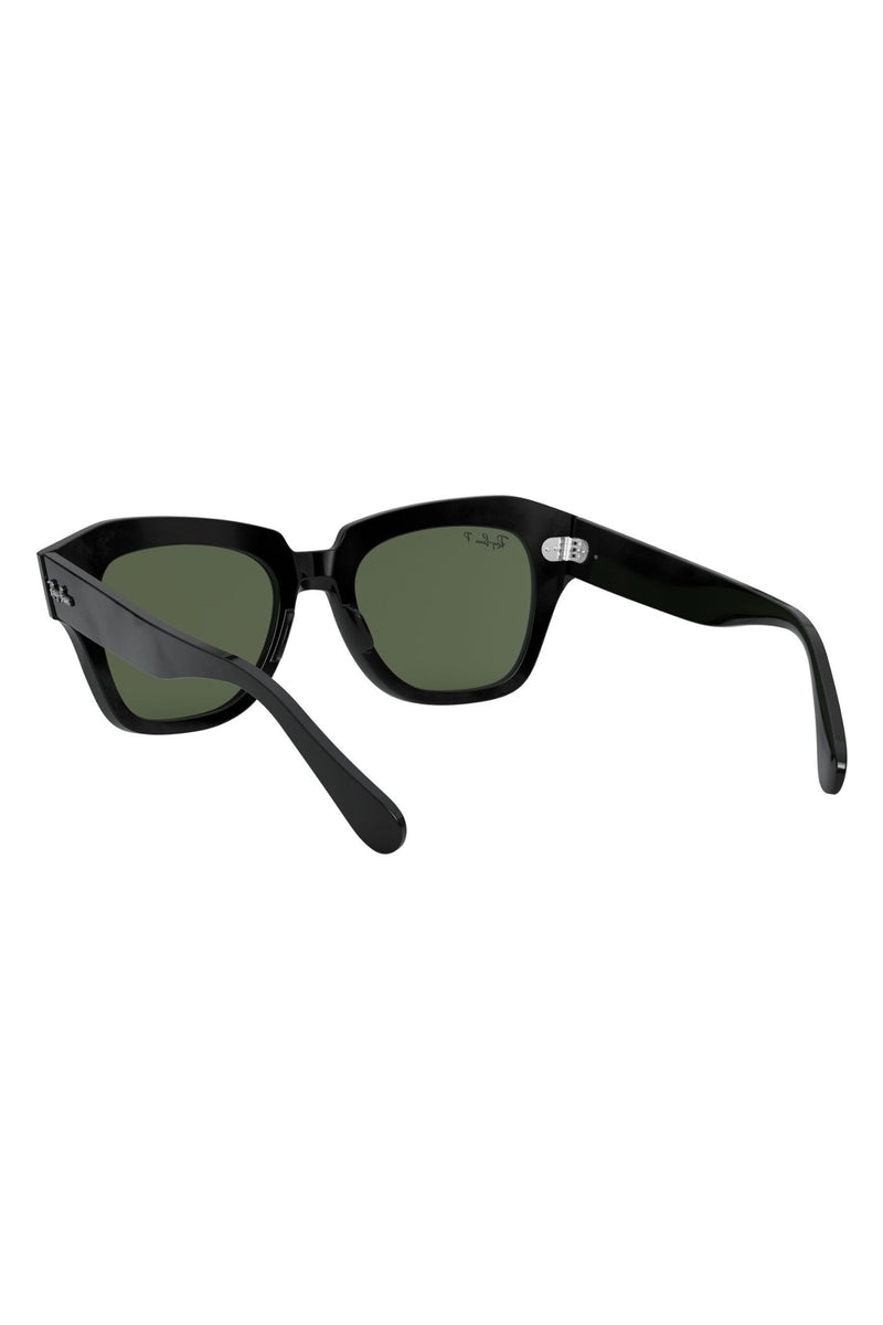 RB2186 State Street Sunglasses - Black