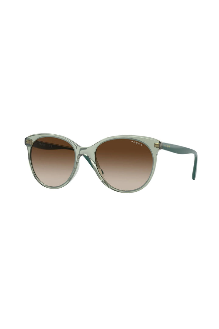 Vogue Transparent Sunglasses - Teal Green