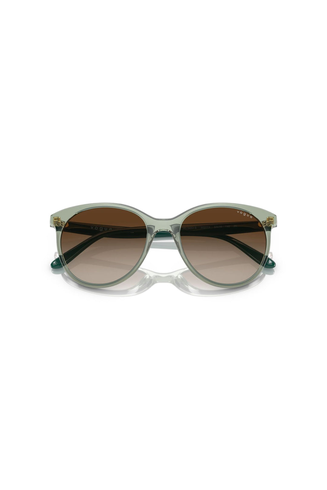 Vogue Transparent Sunglasses - Teal Green