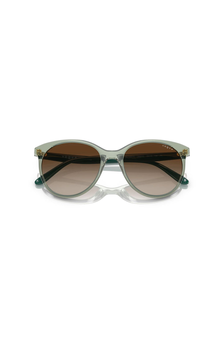 Vogue Transparent Sunglasses - Teal Green